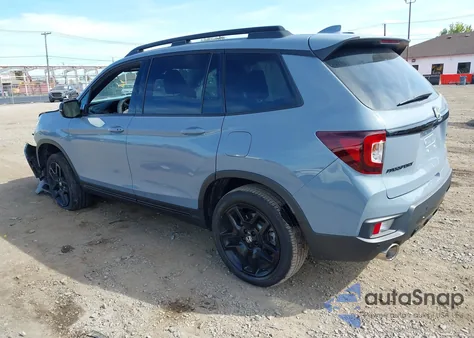 2024 Honda Passport Awd Black from USA, damaged, VIN 5FNYF8H87RB022618